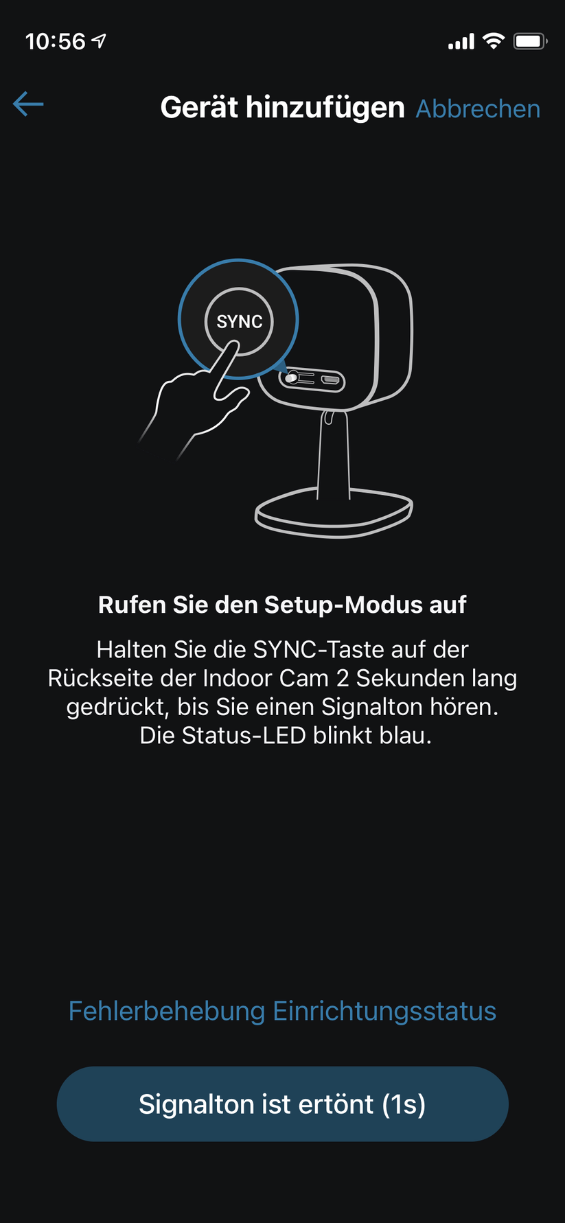 Eufy Indoor Cam 2K im Setup