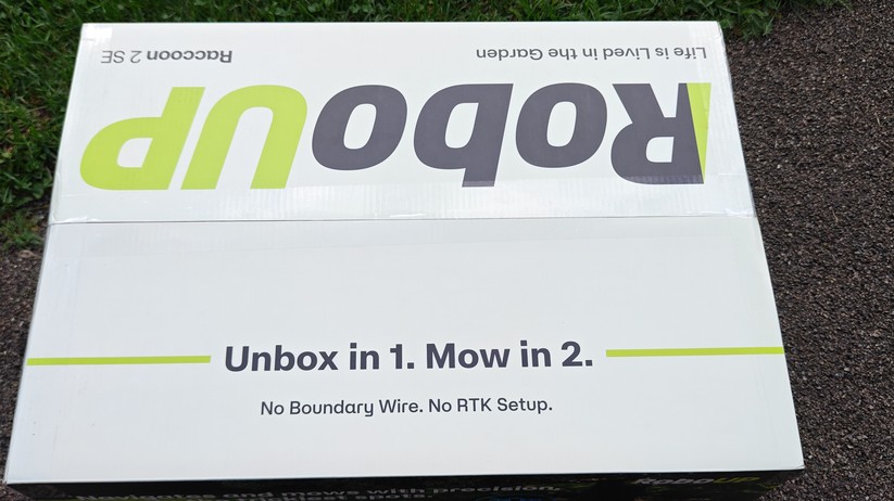 Roboup Raccoon 2 SE: Günstiger Mähroboter ohne Begrenzungskabel für Gärten mit festen Grenzen