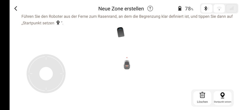 Mova 1000 – Einrichtung