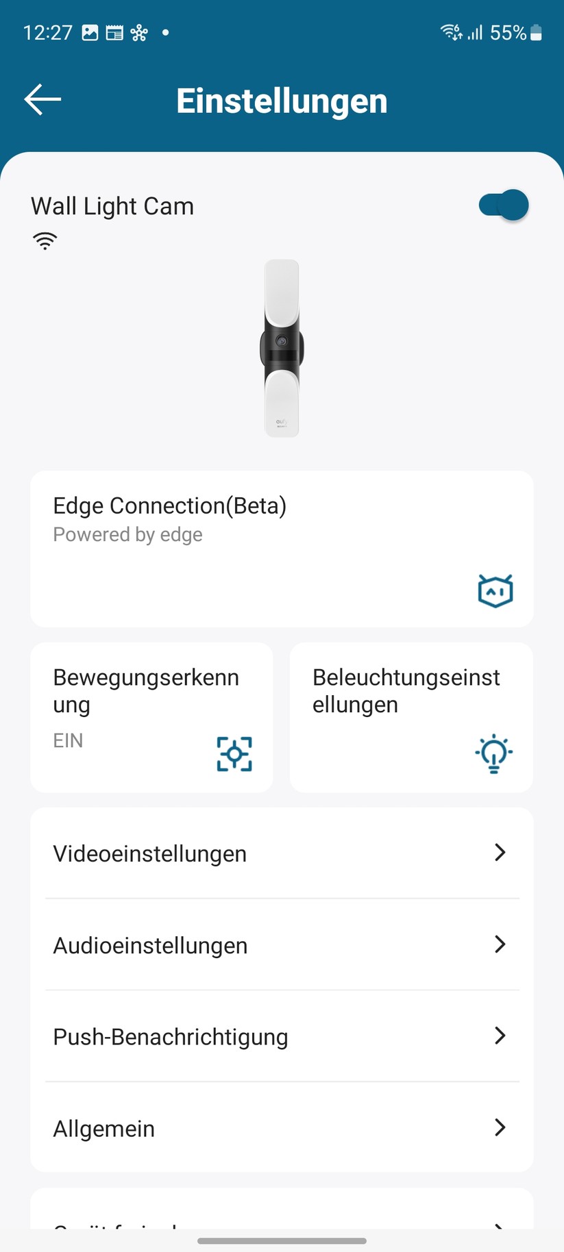 Eufy Wall Light Cam S100: Koppelung mit Home Base S380