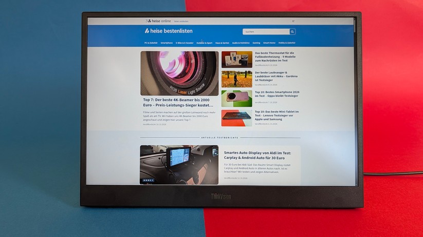 Lenovo Thinkvision M16 – Bilderstrecke