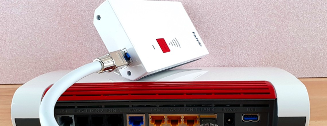 WLAN-Mesh und -Repeater: AVM Fritz!Repeater 2400 im Test