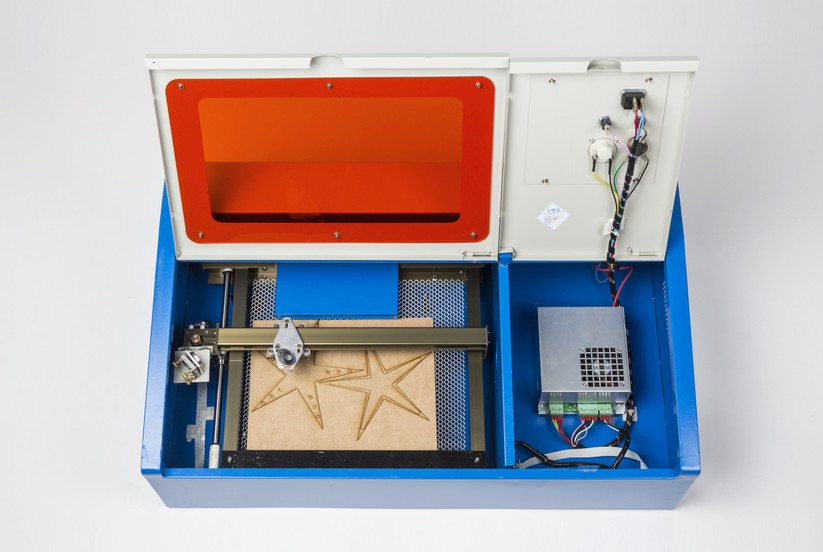 Der K40 ist einer der günstigsten Co2-Laser.