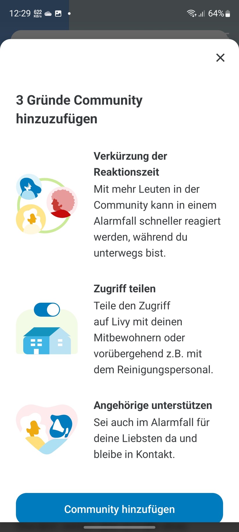 Livy Alive: Einstellungen