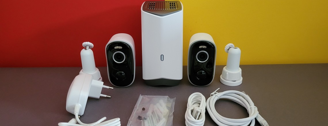 Baseus N1 Outdoor: 2K-Überwachungskamera mit Akku & WLAN, Personenerkennung und lokalem Speicher