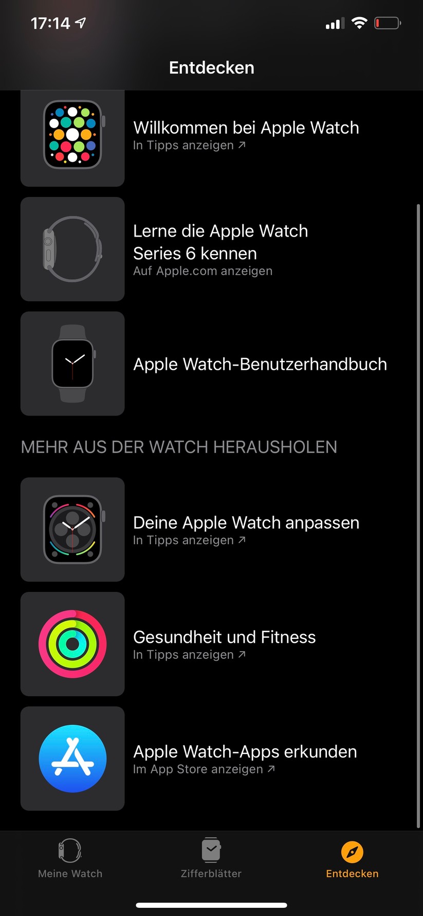 Apple Watch 7: App, Konfiguration und Features