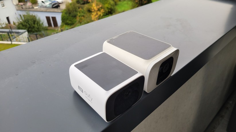 Eufy Solocam S220 im Vergleich zur größeren Variante S40/S230