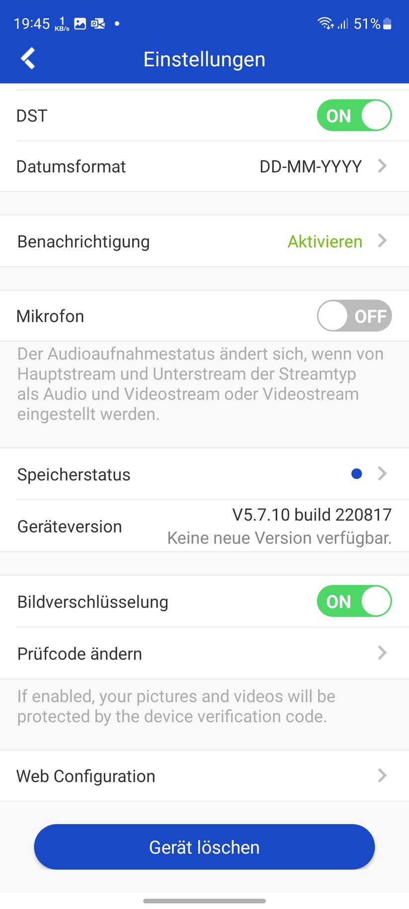 Annke FCD600: Einrichtung per App