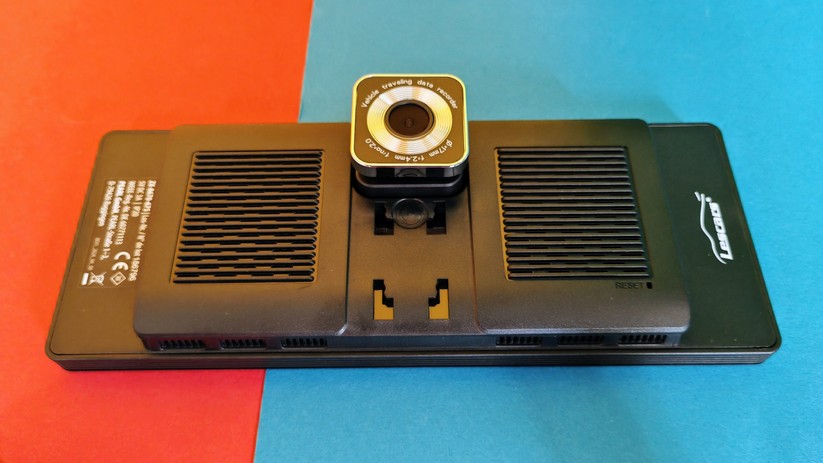 Lescars IPS-HD-Touchscreen mit Dashcam für Android Auto & Apple Carplay