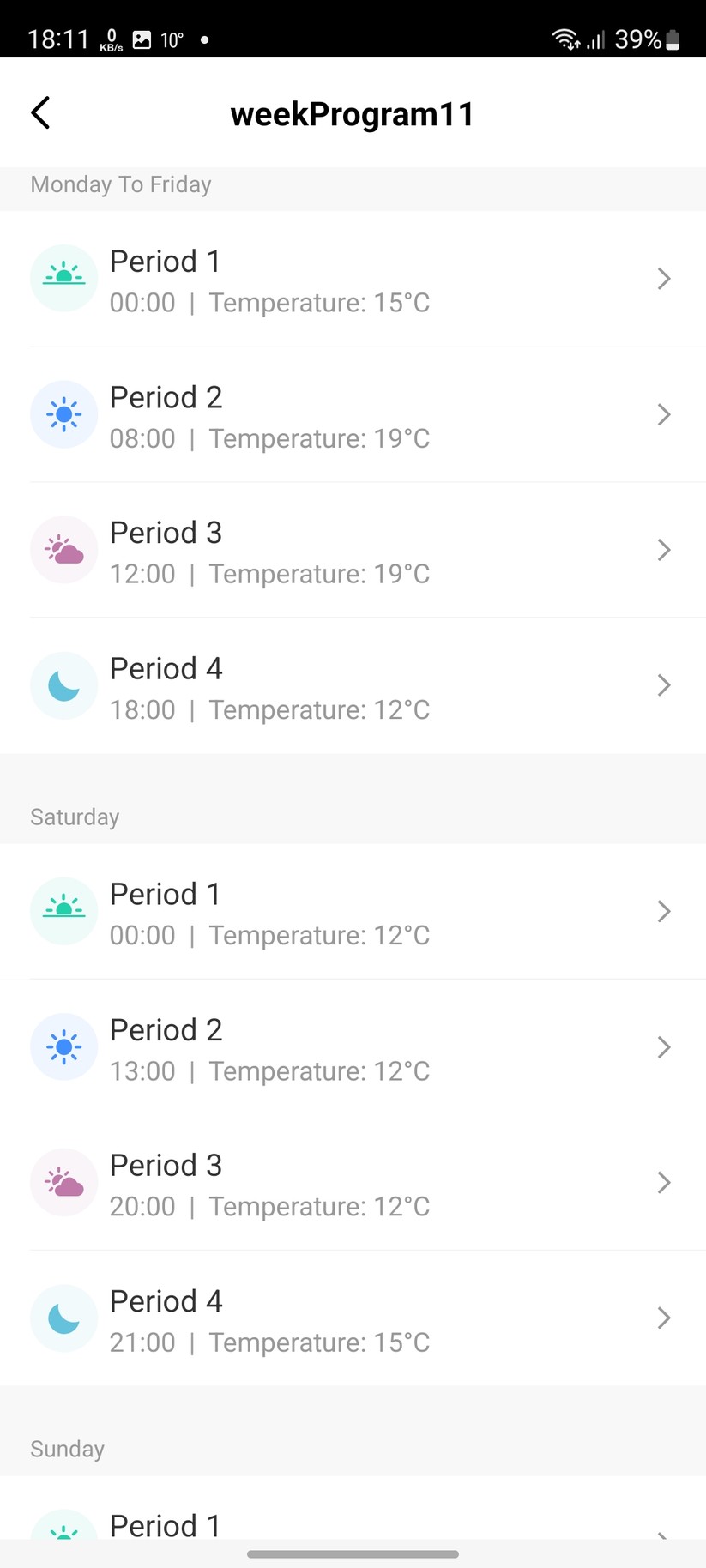 Smartes Heizkörperthermostat Moes BRT-100: Tuya-App