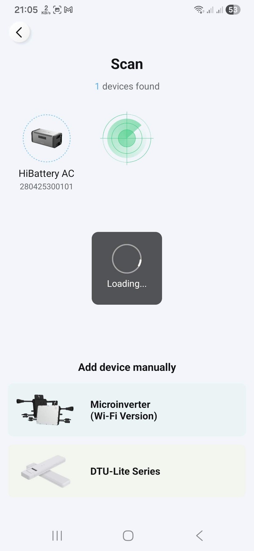 Die Inbetriebnahme und Konfiguration der Hoymiles Hi Battery erfolgt mit der App S-Miles Home.