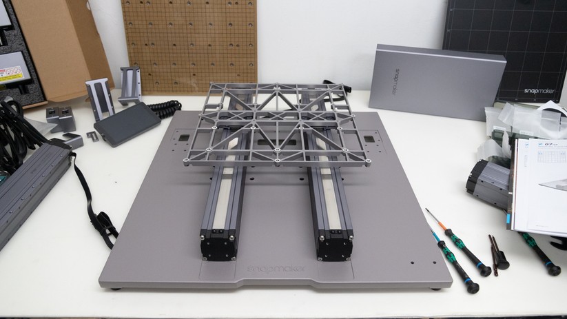 Snapmaker A350T: Aufbau