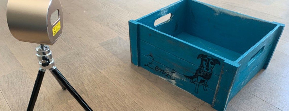 Laser Pecker im Test: Gravieren per App