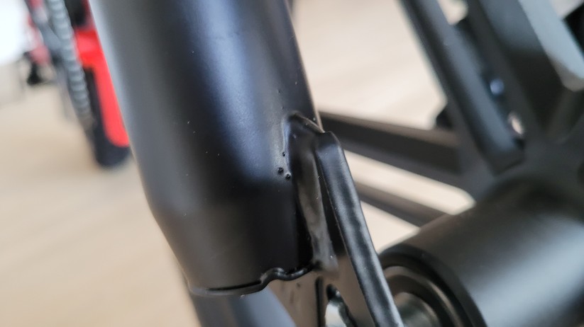  Faltbares E-Fatbike mit Doppelfederung und ergonomischer Sitzposition