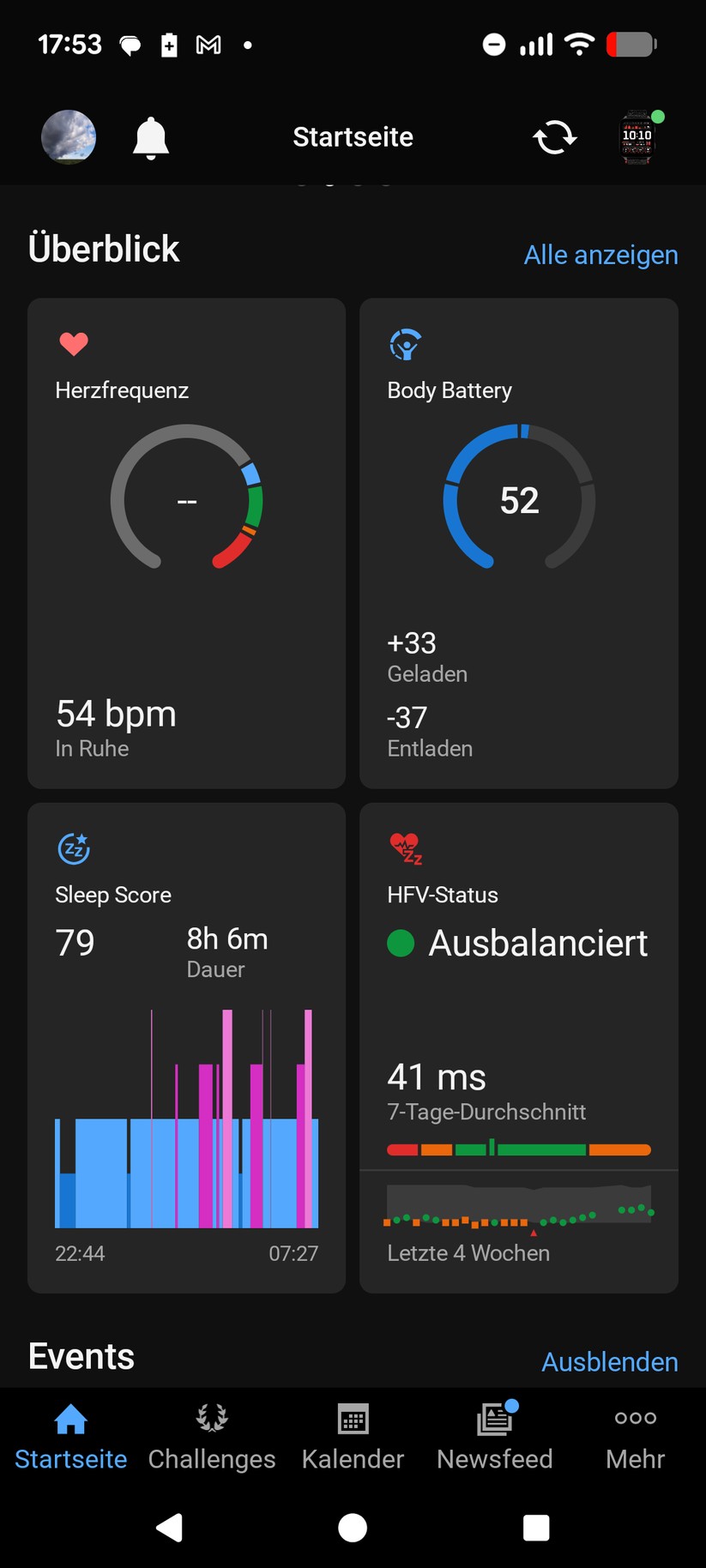 Garmin Venu X1 - App