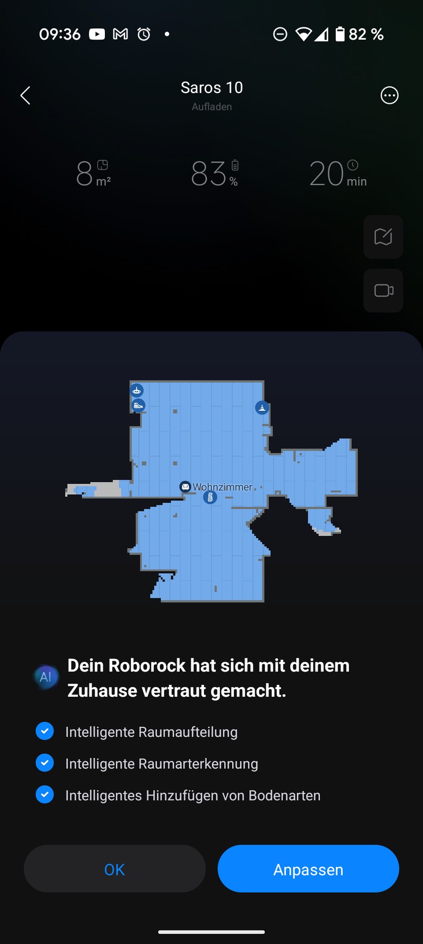 Roborock Saros 10 Screenshot