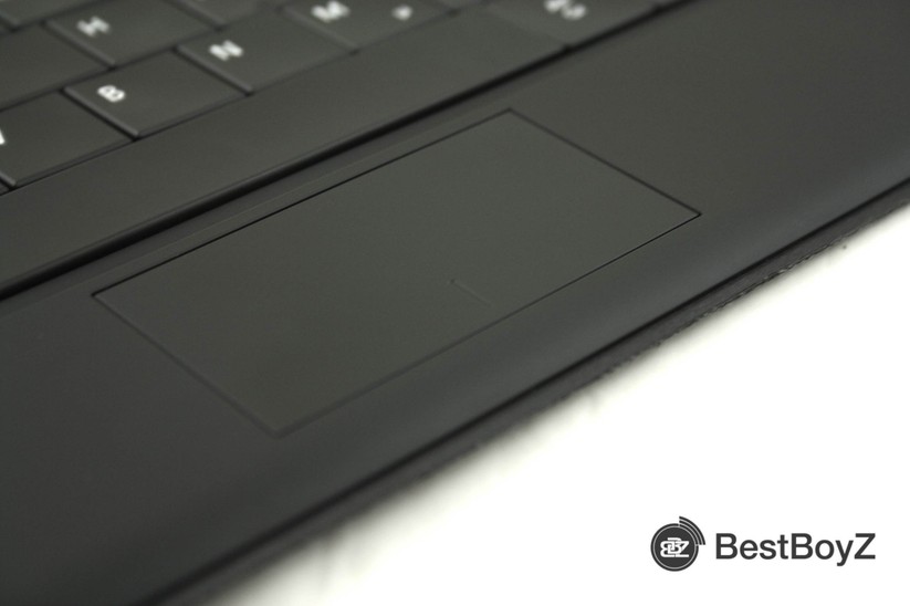 Trackpad der Microsoft Type Cover-Tastatur
