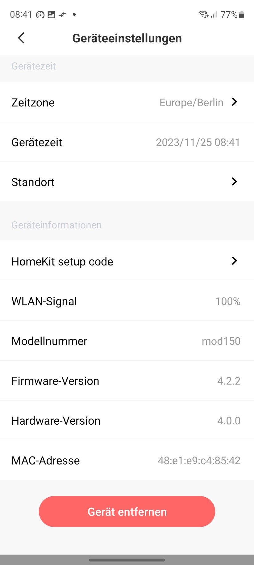 Meross Ultraschall-Zerstäuber MOD150HK