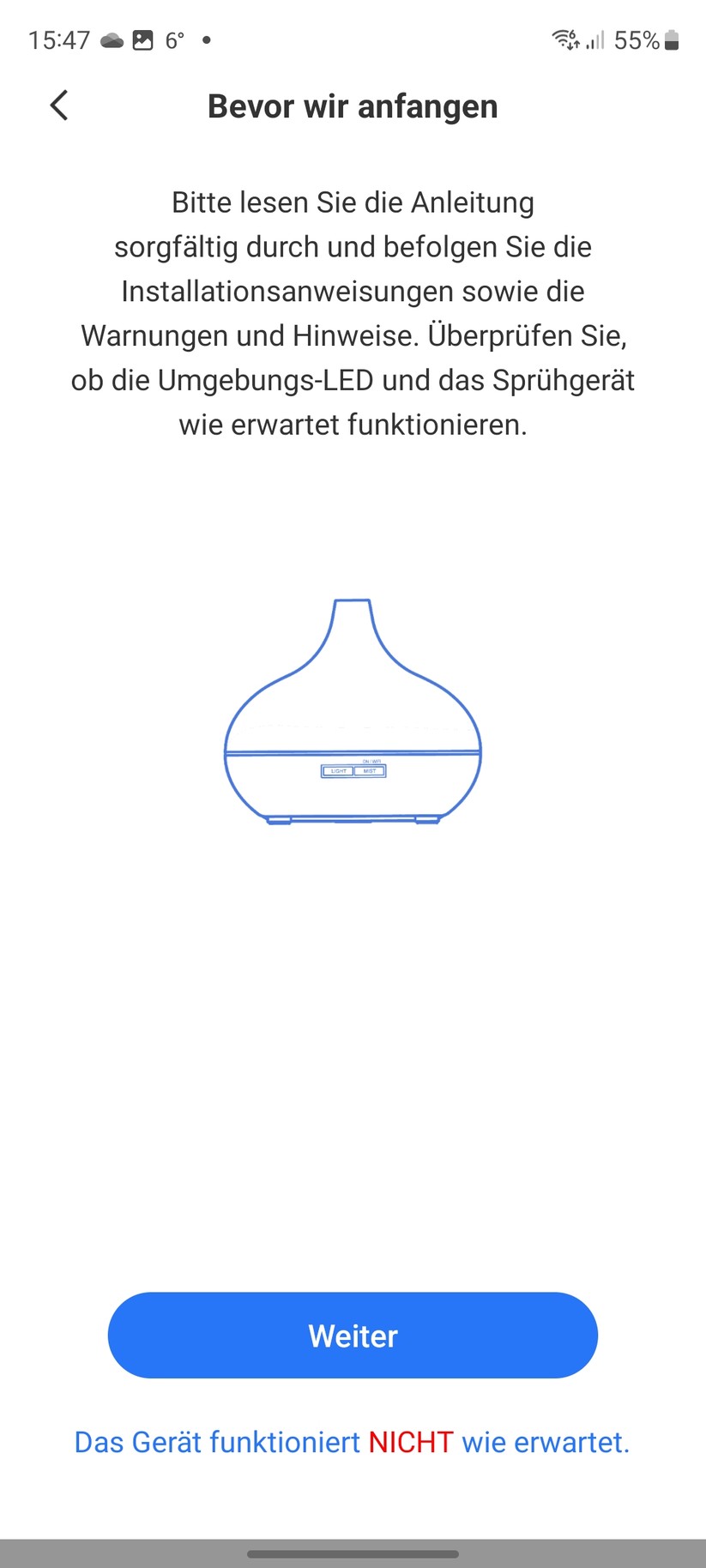 Meross Ultraschall-Zerstäuber MOD150HK