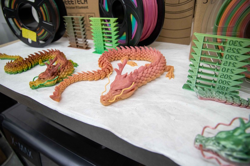 Rainbow-Filament Druckergebnisse: Xvico