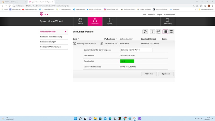 Telekom Speed Home WLAN - Einrichtung und Konfiguration 