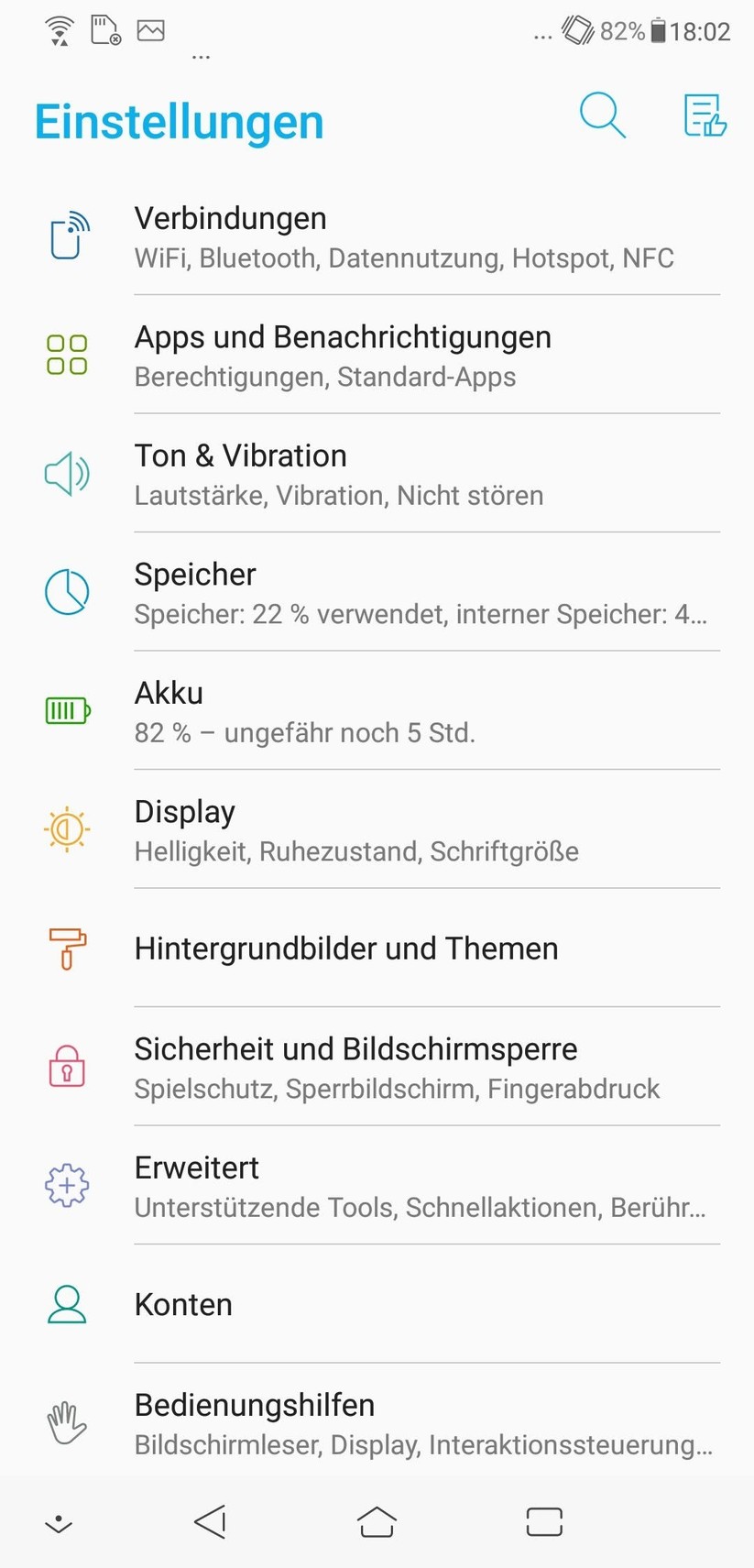 Einstellungen