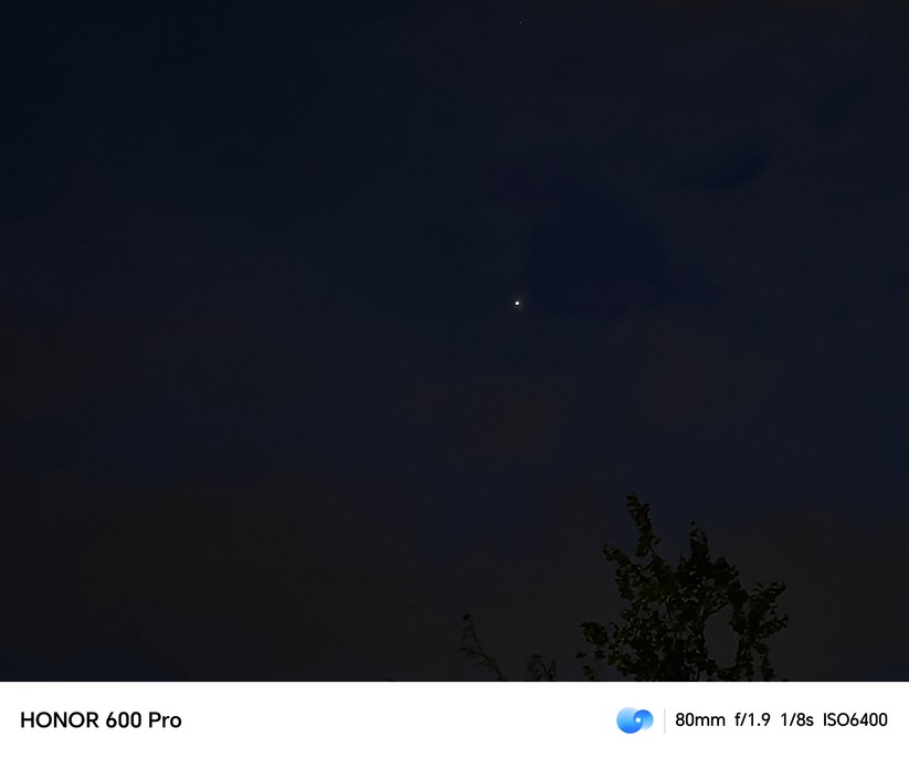  Telelinse bei Nacht mit 3,5x Zoom