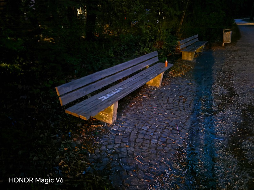 Honor Magic V6: Hauptkamera bei Nacht