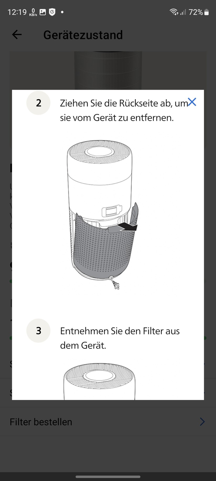 Philips AC3033/10: Erklärungen zur Luftqualität und Filterwechsel