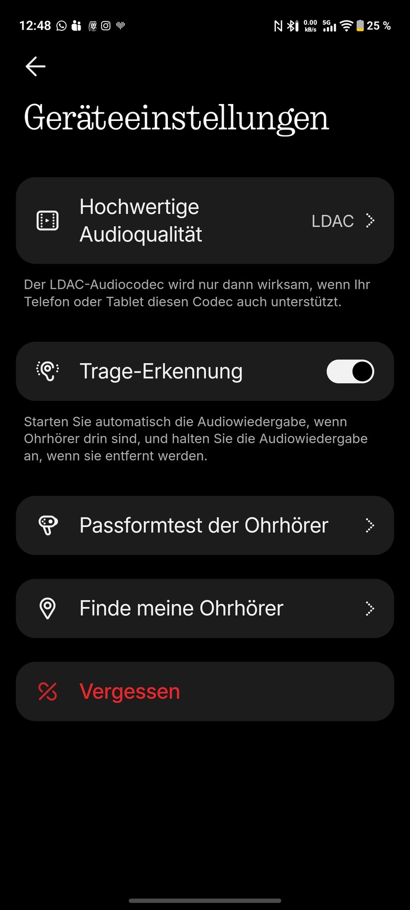 Nothing Ear 3a Screenshot