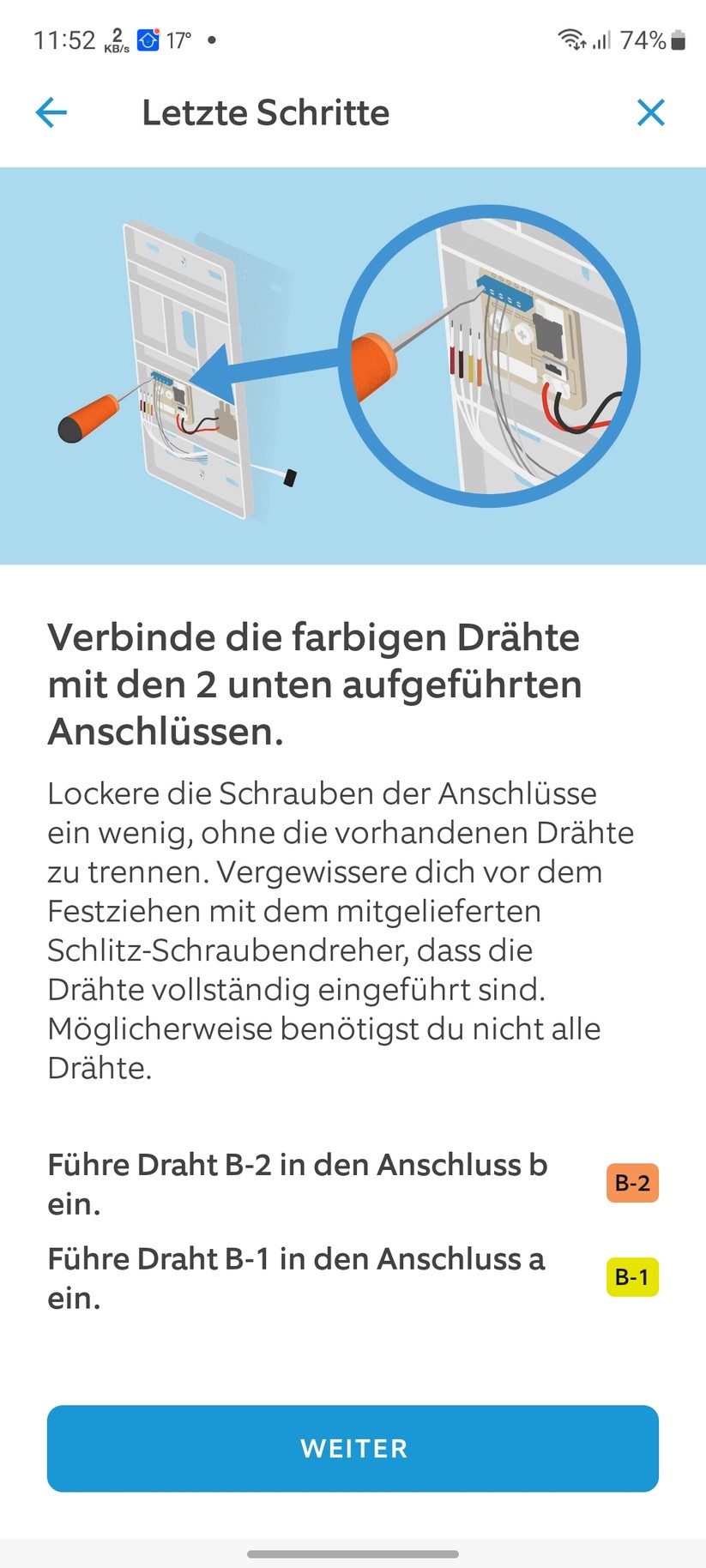 Ring Intercom: Einrichtung