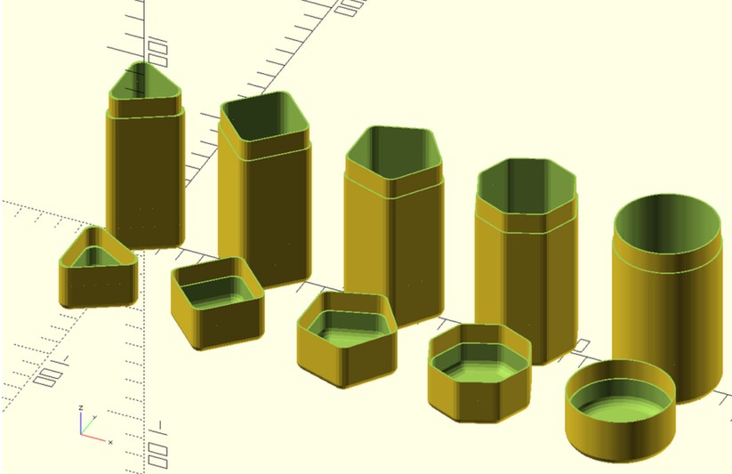 Customizable Symmetrical Pluggable Container