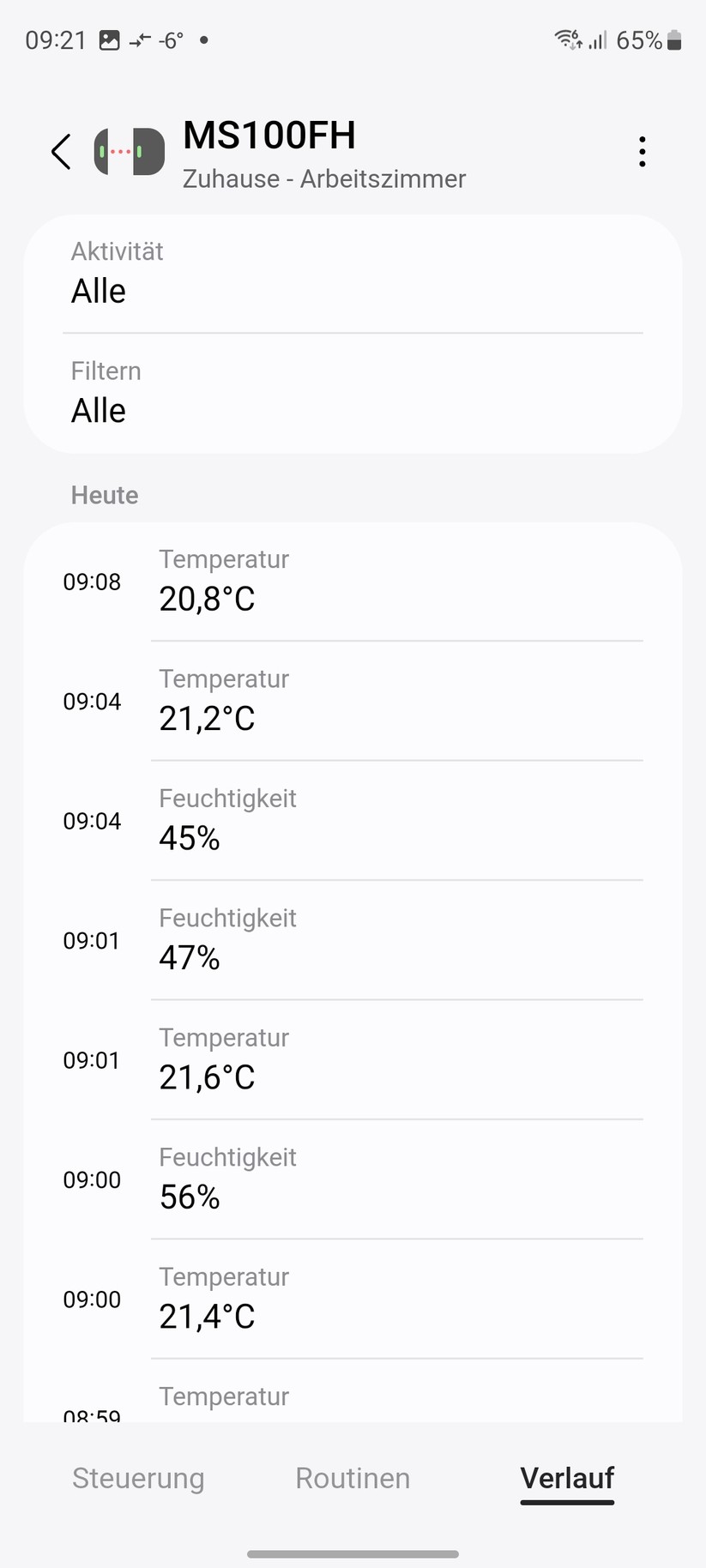 Der Meross-Sensor MS100F für Temperatur und Luftfeuchte steht für Automatisierungen in der Meross-App in Kombination mit anderen Produkten des Herstellers zur Verfügung, etwa Luftbefeuchter oder smarte Thermostate. Außerdem können Anwender ihn auch für smarte Szenarien unter Apple Home, Samsung Smartthings und Home Assistant verwenden.