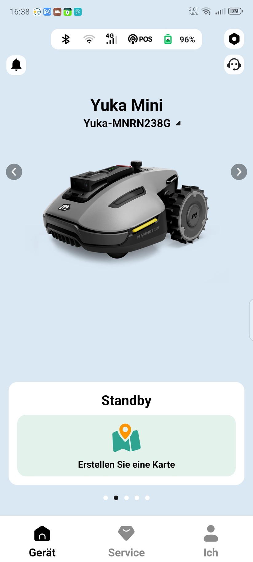  Einrichtung mit App