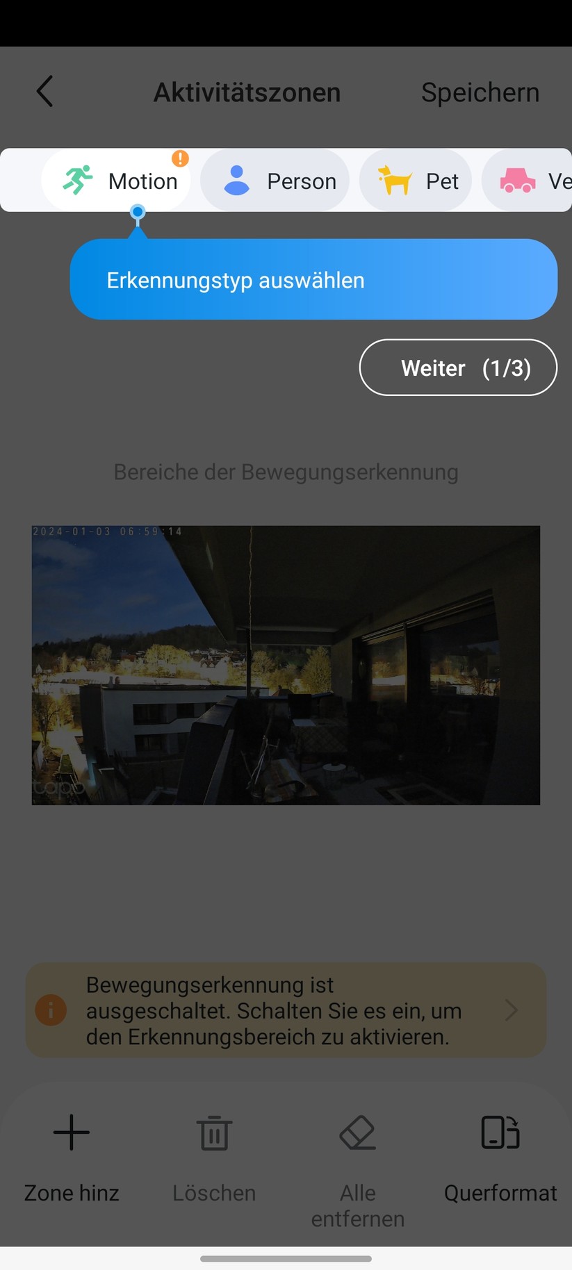 TP-Link Tapo C325WB: Einrichtung, Einstellungen und Aufnahmen