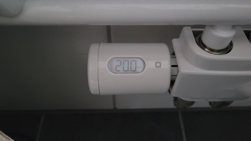  Smartes Heizkörperthermostat mit automatischem hydraulischem Abgleich