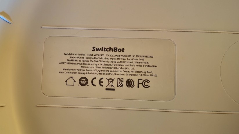 Switchbot Luftreiniger F6: kompakt, leise und Ambientebeleuchtung