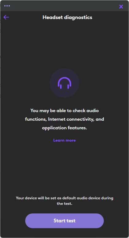 Logitech Zone Vibe Wireless - Bilder App