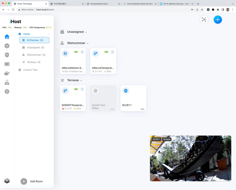 Smart-Home-Zentrale Sonoff iHost: Zigbee, Docker, Homebridge, Node-RED