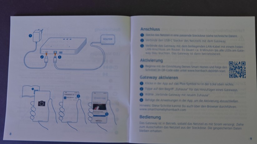 Smart Home by Hornbach Gateway V2: Zigbee, Z-Wave & Matter 