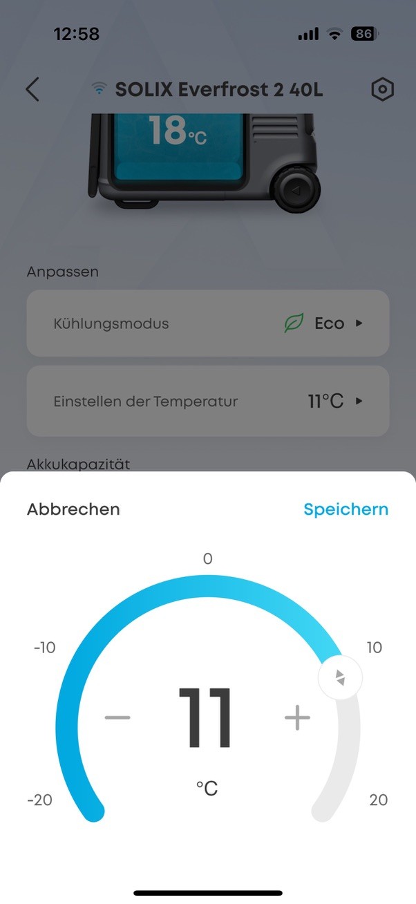 Anker Solix Everfrost 2 - Bilder App 