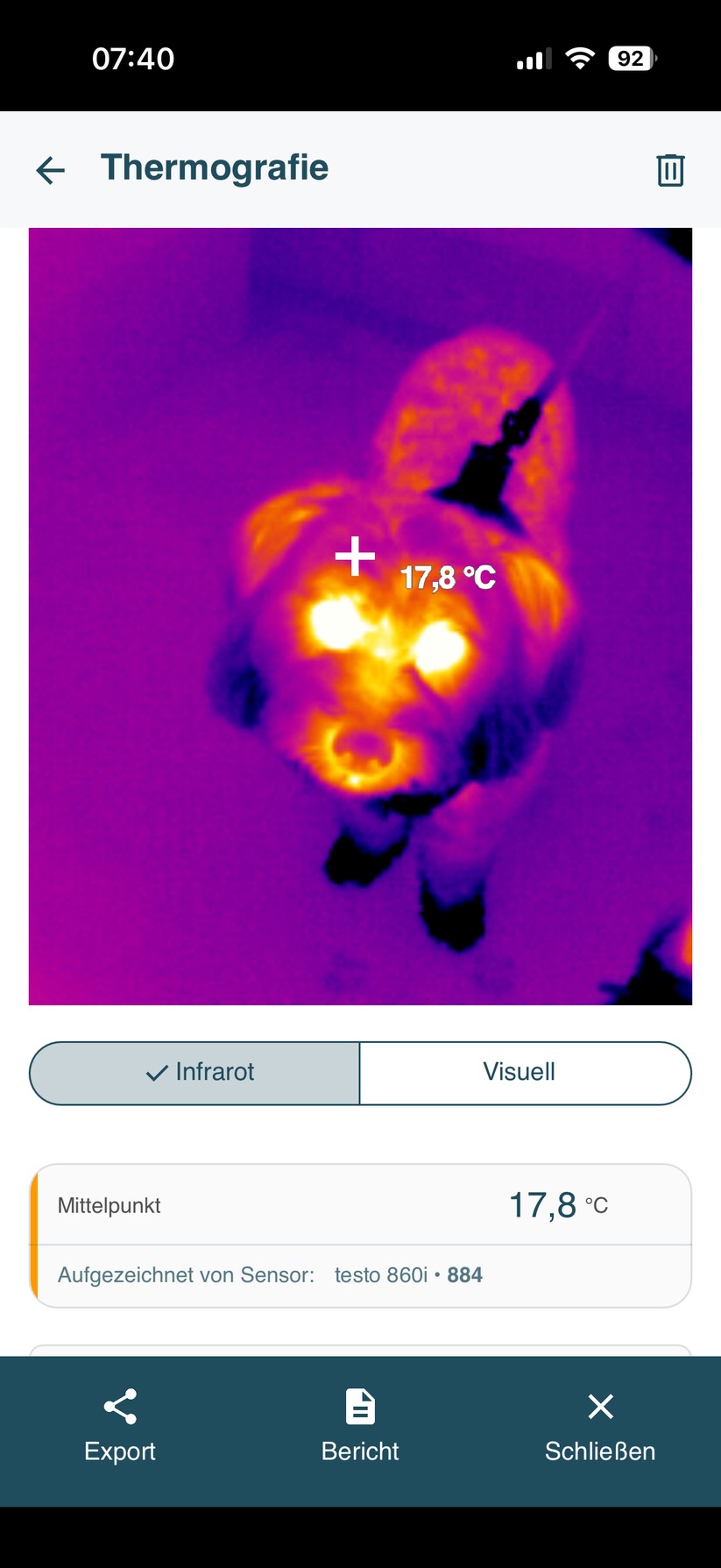 Testo 860i - Bilder App 