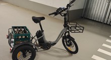 CYSUM AG1 Pro: Die hintere Korb kann mit 50 kg belastet werden.