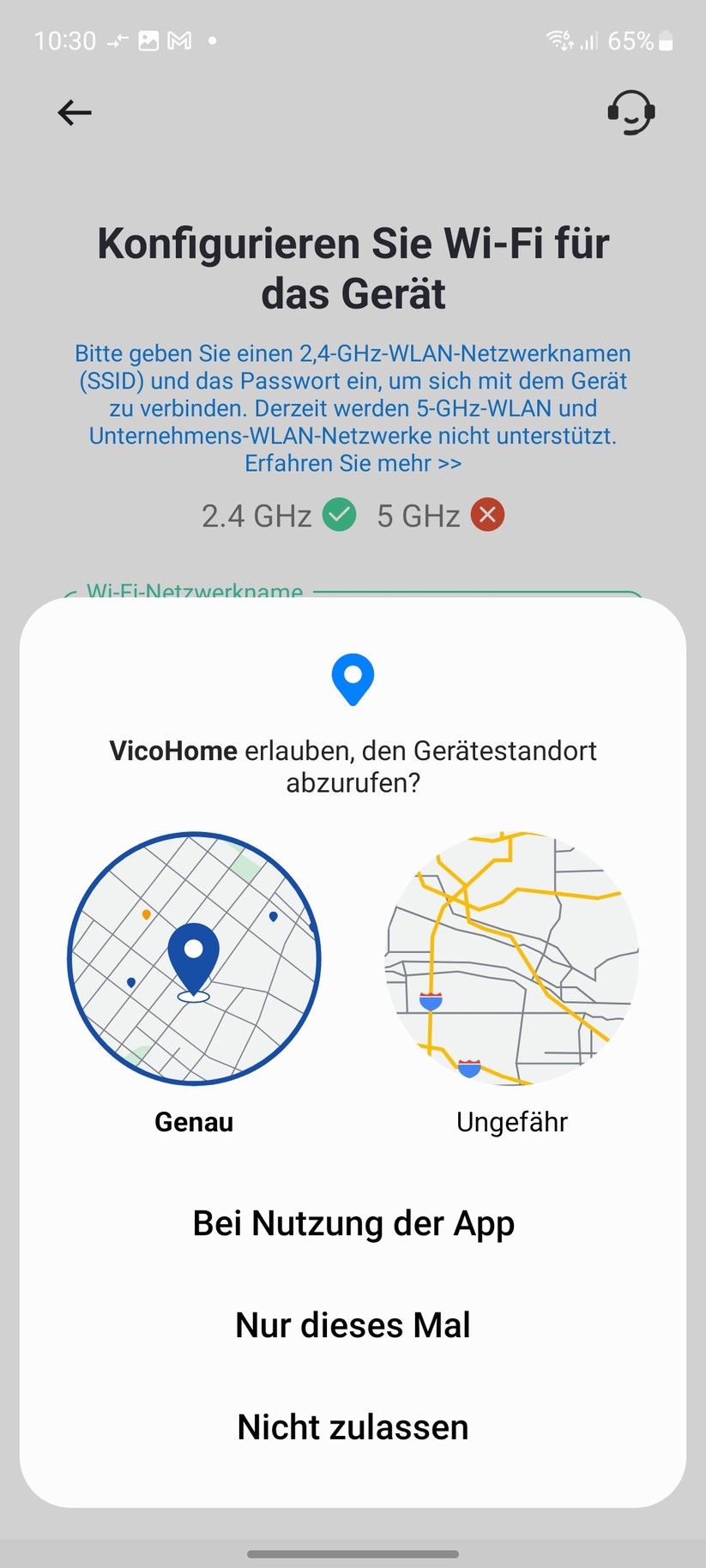 Annke Whiffle (M136): Setup mit App Vico Home