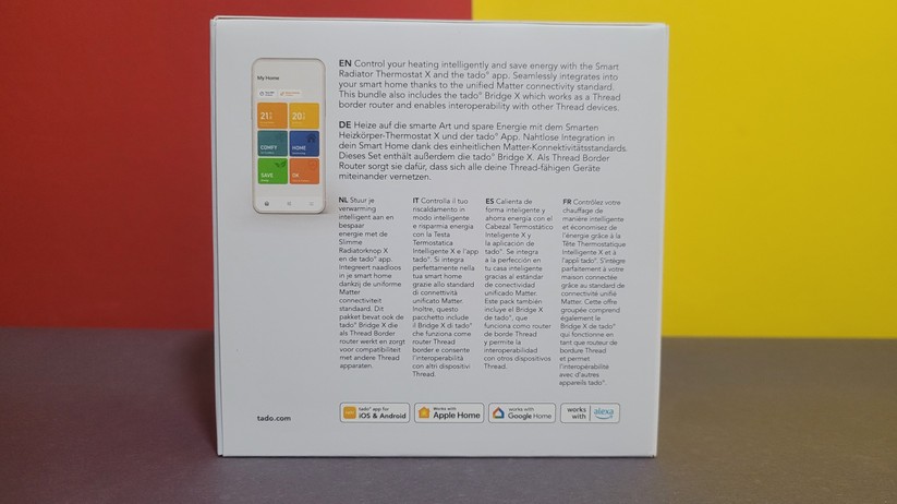  Dank Matter und Thread ist das smarte Heizkörperthermostat kompatibel mit vielen Smart-Home-Zentralen.