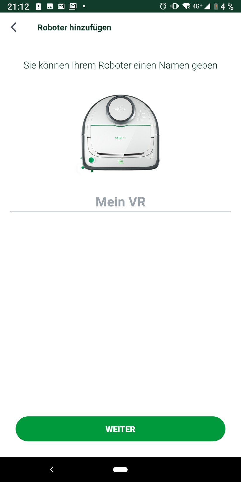 einen Namen vergeben …