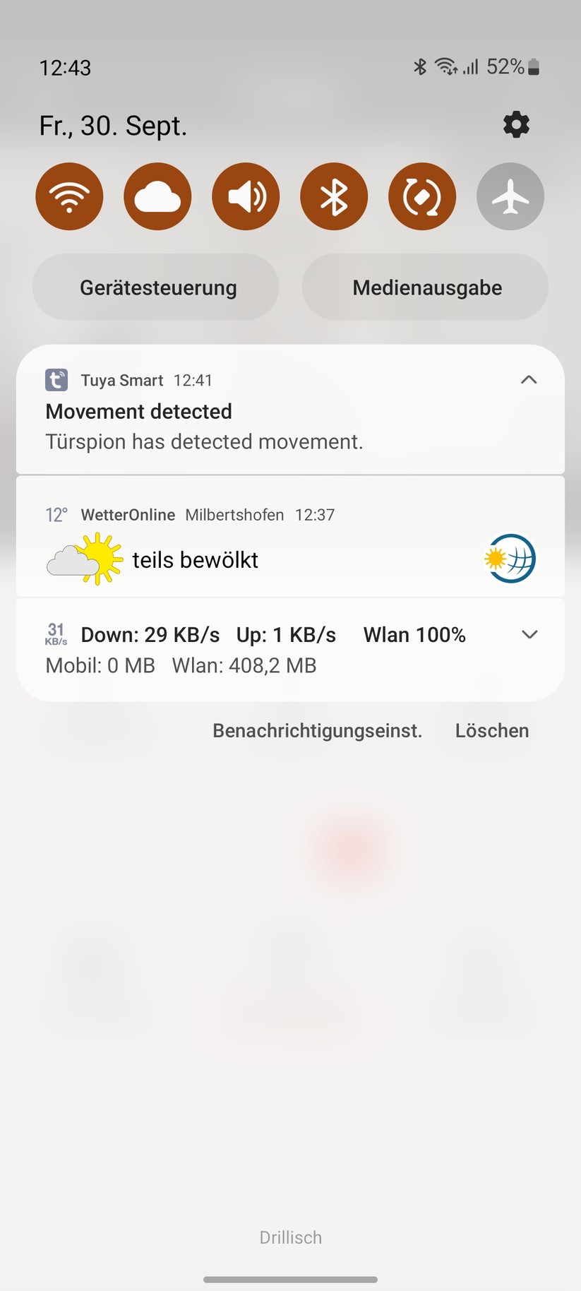Digitaler Türspion Tmezon MZ-DV11 wird über die Tuya-App gesteuert.