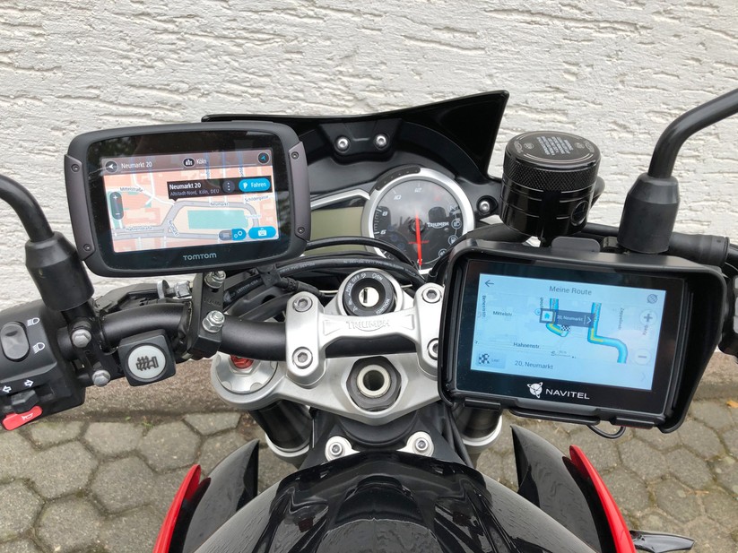 Kann das günstige Navitel G550 Moto gegen das Top-Gerät TomTom Rider 550 bestehen? Beide Motorrad-Navis durchliefen den Härtetest bei TechStage.