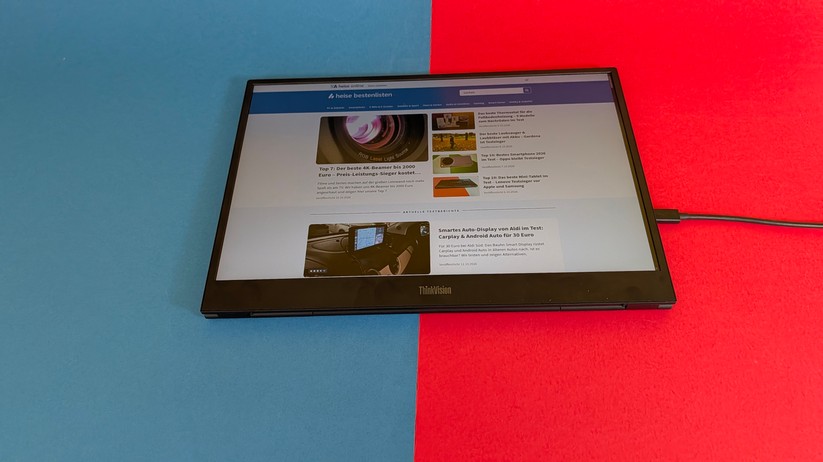 Lenovo Thinkvision M16 – Bilderstrecke