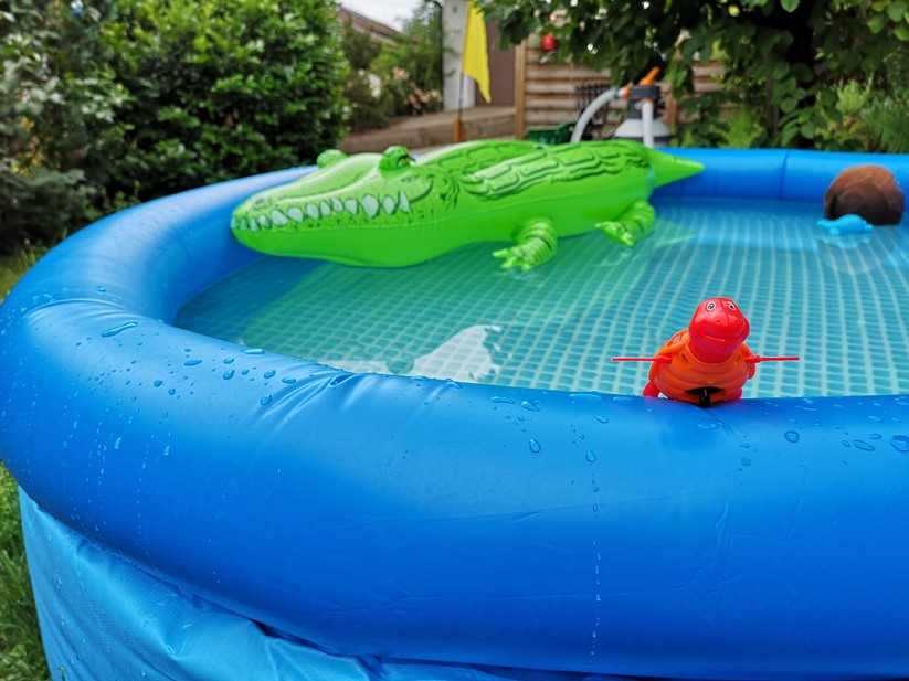 Quick-Up-Pools sind eine günstige und flexible Lösung. 